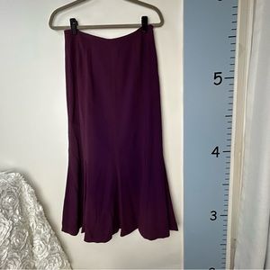 Nygard Purple Mermaid Maxi Skirt‎ Women's 4